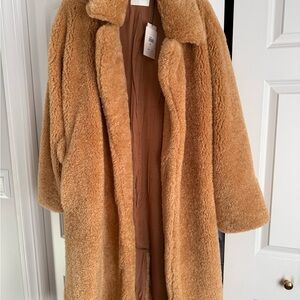 NWT 7 For All Mankind Belted Coat Cozy Oversized